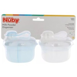 Dosificador De Leche En Polvo Nuby 2pz Azul