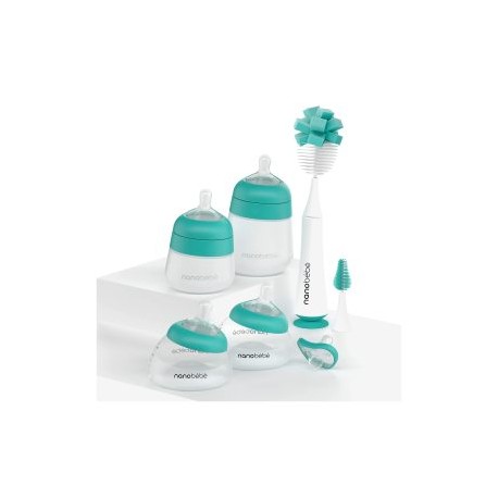 Set De Alimentación Nanobebé Early Essentials 7pz Verde