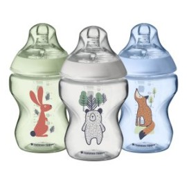 Biberón Tommee Tippee Closer 9oz Woodland Friends 3pz