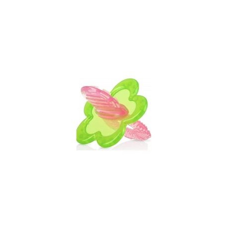 Mordedera Chewbies Calmante Nuby Flor Rosa Verde