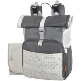 Pañalera Tipo Mochila Fisher Price Maverick Gris