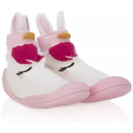 Calcetines Con Suela De Goma Nuby Snekz Unicornio M