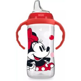 Taza Entrenadora Con Asas Nuk Minnie Mouse 10 Onzas Rojo