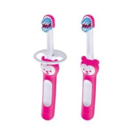 Cepillo De Dientes Baby Brush Mam Baby 2pz Rosa