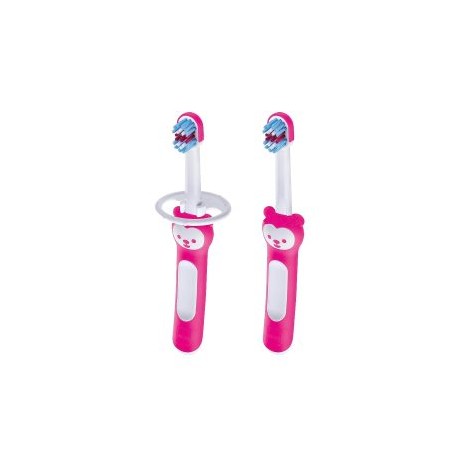 Cepillo De Dientes Baby Brush Mam Baby 2pz Rosa