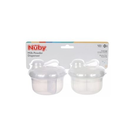 Dosificador De Leche En Polvo Nuby 2pz Lila