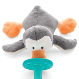 Peluche Con Chupón Para Bebés Wubbanub Pingüino