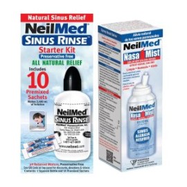 Kit Neilmed Sinus Rinse 10pz + Nasamist Isotónico 75ml