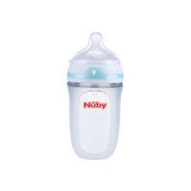 Biberón Nuby Comfort 9oz Turquesa