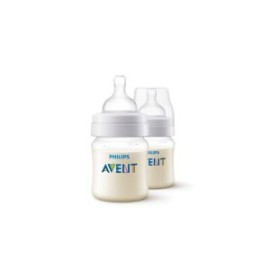 Biberón Avent Anticolic 4oz 2pz Transparente