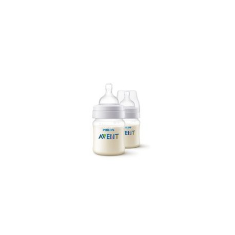 Biberón Avent Anticolic 4oz 2pz Transparente