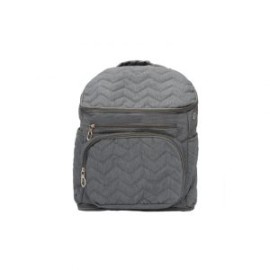 Pañalera Backpack Chiqui Mundo Chic Gris