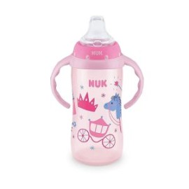 Taza Entrenadora Con Asas Nuk 10oz 1pz Rosa Aventura