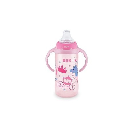 Taza Entrenadora Con Asas Nuk 10oz 1pz Rosa Aventura