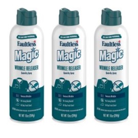 Almidón En Aerosol Faultless Magic Wrinkle Releaser 10oz 3pz