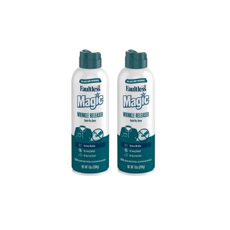 Almidón En Aerosol Faultless Magic Wrinkle Releaser 10oz 2pz