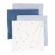 Manta De Franela Carters 4pz Azul