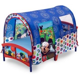 Cama Infantil Para Niños Con Dosel Mickey Delta Children