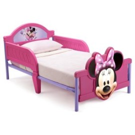 Cama Infantil Toddler Delta Children Minnie 3D
