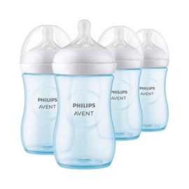 Biberones Avent Natural Response 9oz 4pz Azul